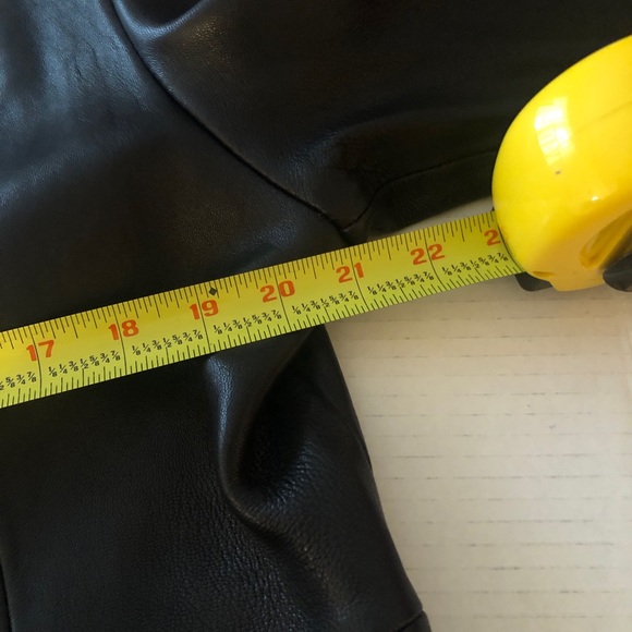 Vintage Avanti New York Luxury Leather Jacket Coat Size L - Picture 9 of 9